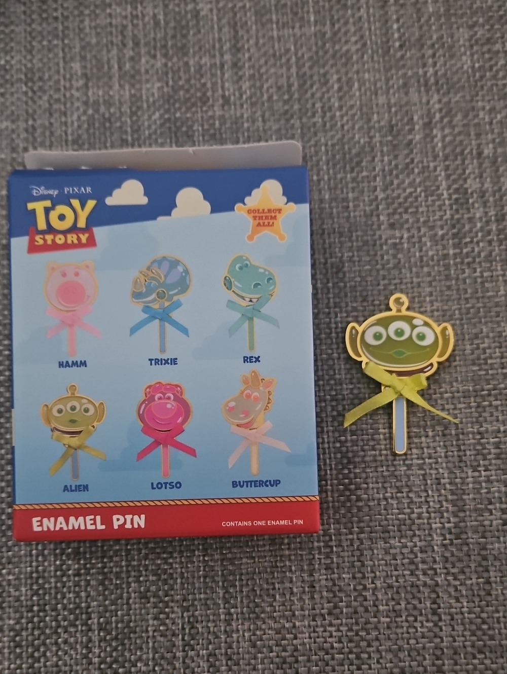 Disney Toy Story Alien Enamel Pin